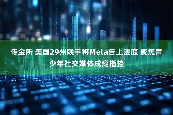 传金所 美国29州联手将Meta告上法庭 聚焦青少年社交媒体成瘾指控